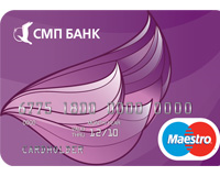 Банковские карты СМП банка - виды и оформление