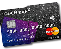 Кредитная карта Тач-банка - как оформить, условия, проценты