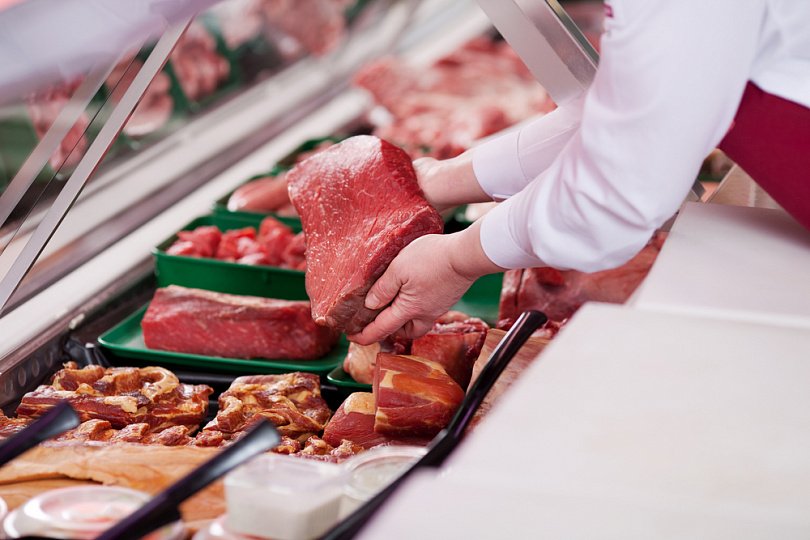 Продажи мяса в России упали Продажи мяса в России упали