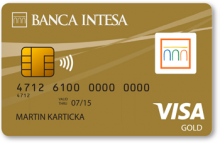 Visa Gold - программа займа от компании БАНК ИНТЕЗА