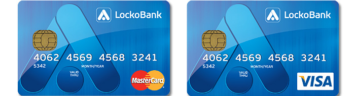 Дизайн кредитных карт локо банк